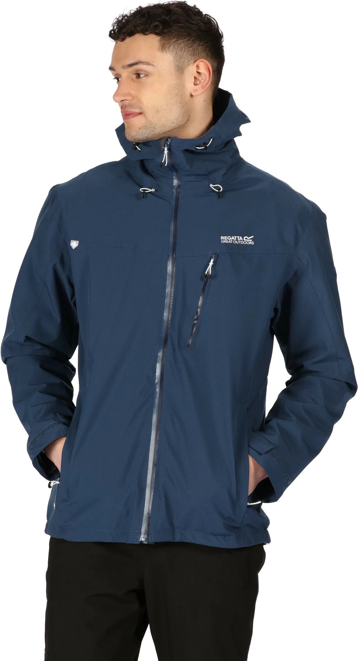 Regatta Birchdale Veste Shell Imperméable Homme, noir – Image 5