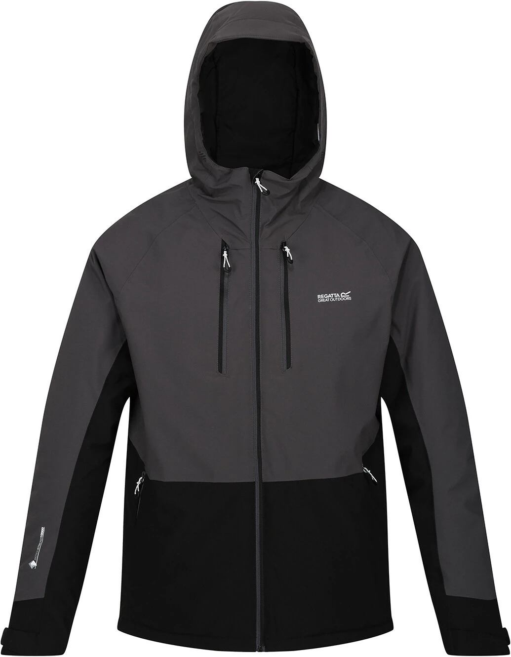 Regatta Highton Stretch III Padded Jacket Men, gris/noir