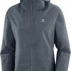 Salomon Outrack Veste imperméable Femme, gris