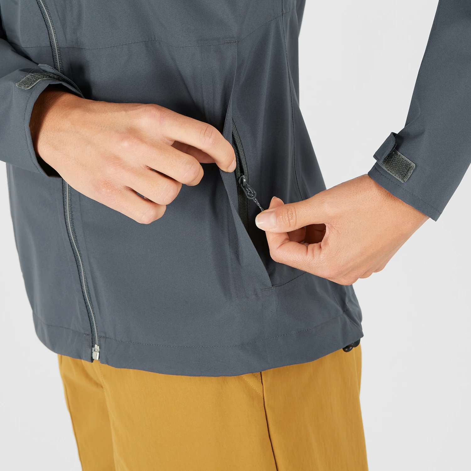 Salomon Outrack Veste imperméable Femme, gris – Image 3