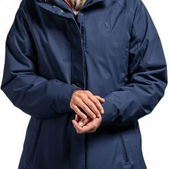 Tatonka Stir Manteau 3 en 1 Femme, bleu