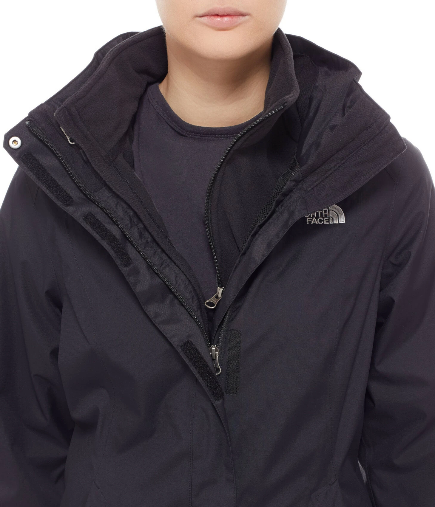 The North Face Evolve II Veste Triclimate Femme, noir – Image 4