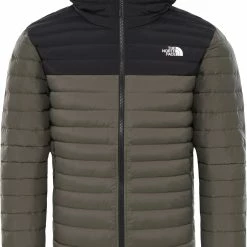The North Face Stretch Veste à capuche en duvet Homme, orange/noir