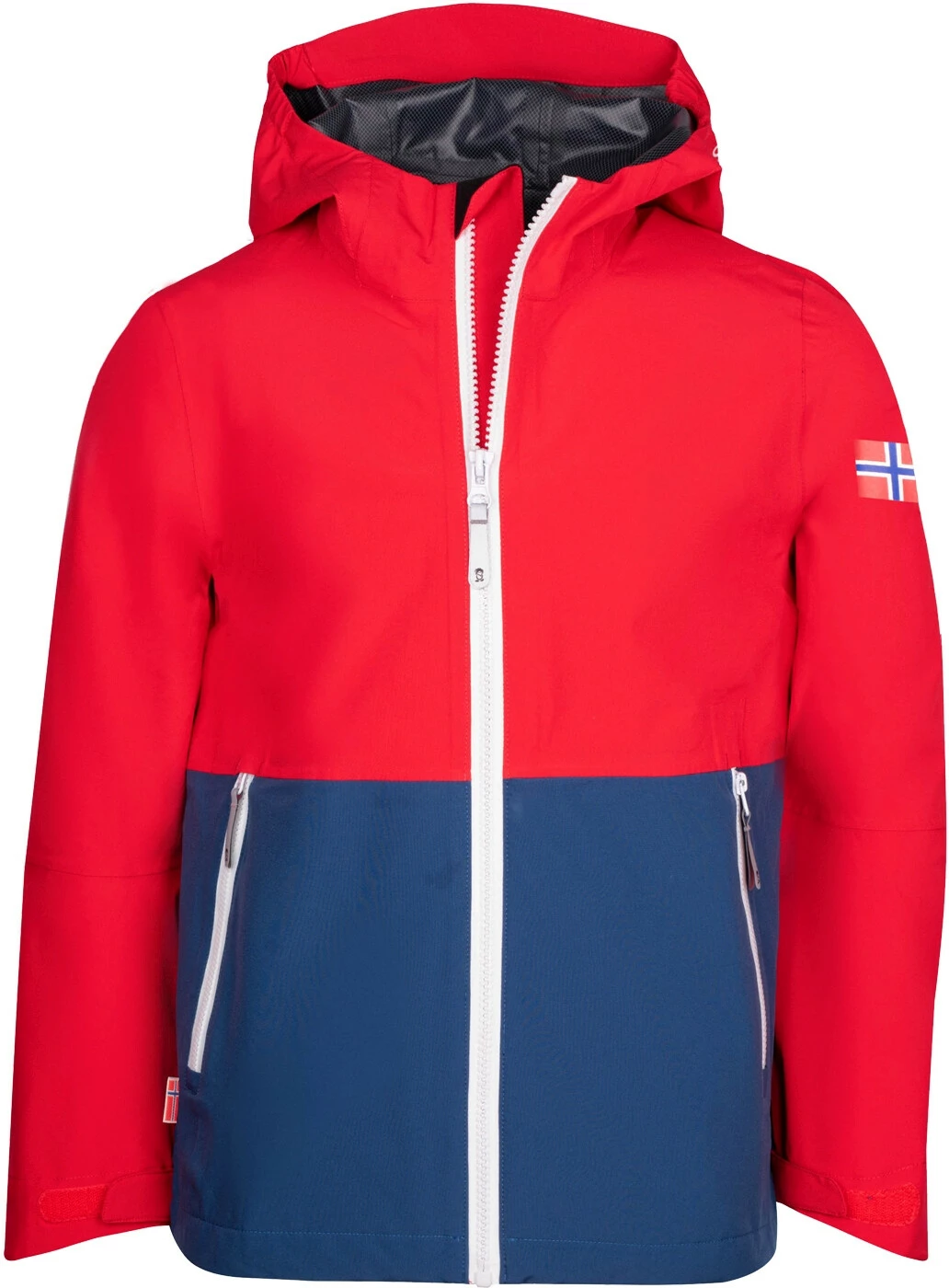 TROLLKIDS Haugesund Veste Enfant, rouge/bleu
