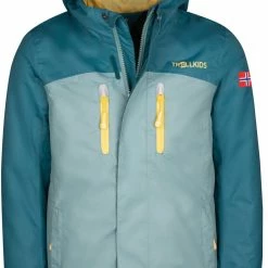 TROLLKIDS Nusfjord Veste Fille, rose/bleu