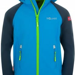 TROLLKIDS Rondane XT Veste zippée Enfant, turquoise/bleu