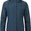 VAUDE Skomer II Veste 3 en 1 Femme, bleu