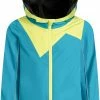 WeeDo Windy Veste de pluie Enfant, bleu/vert