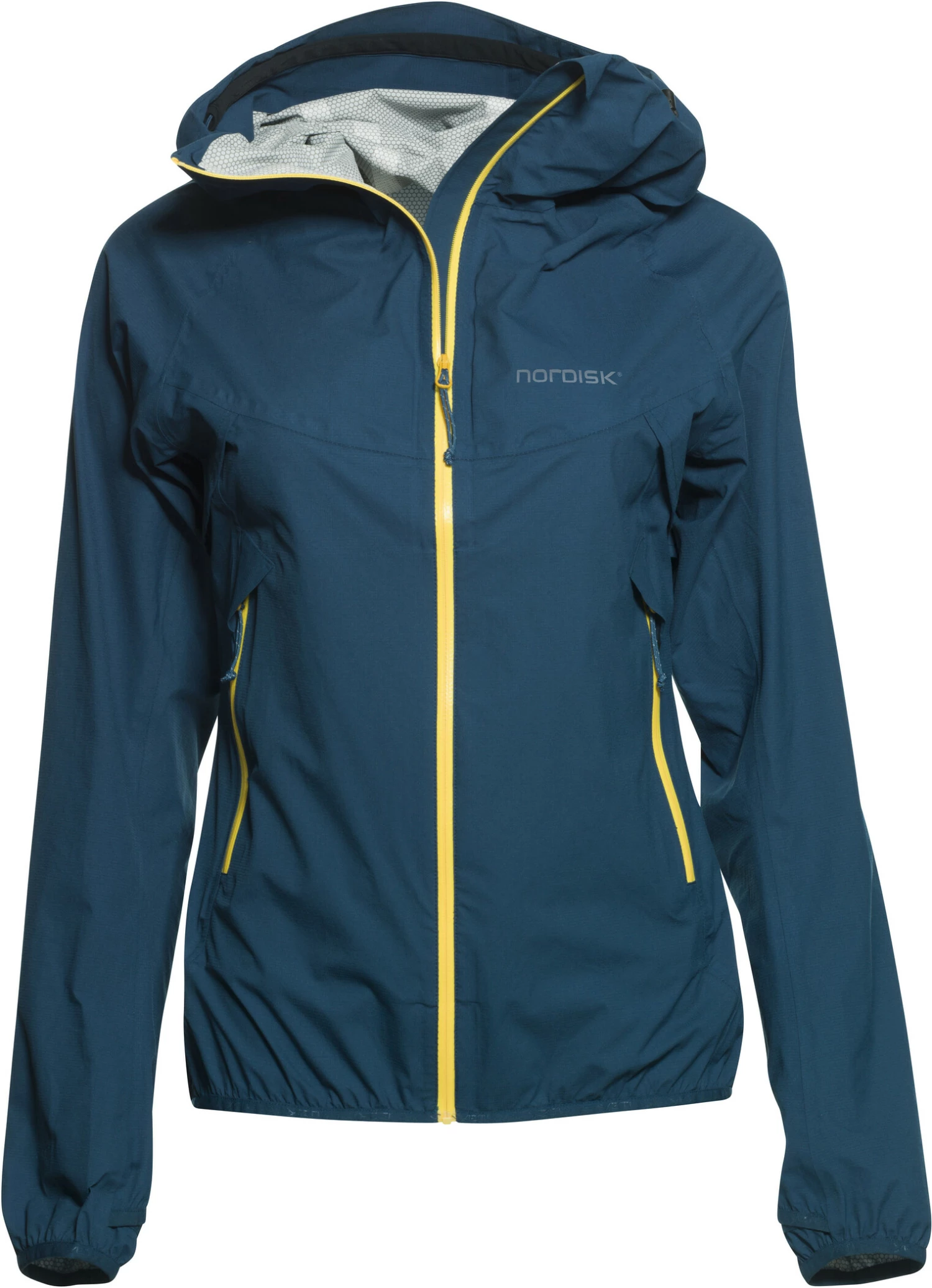 Y by Nordisk Mjelde Veste Shell extensible à 2,5 couches Femme, bleu